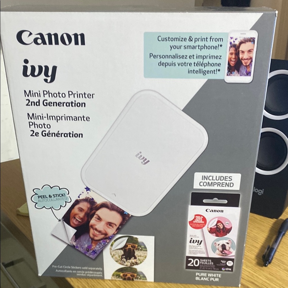 Canon Ivy Mini Photo Printer 2nd Generation